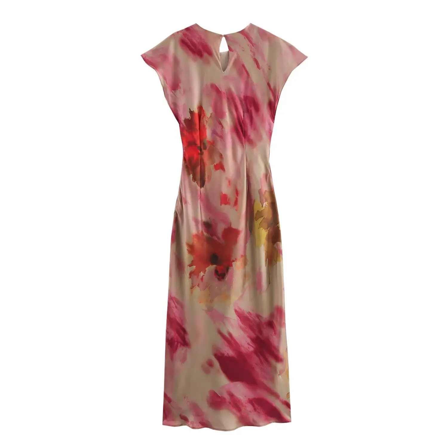 Harper  | Round Neck Short Sleeve Dress